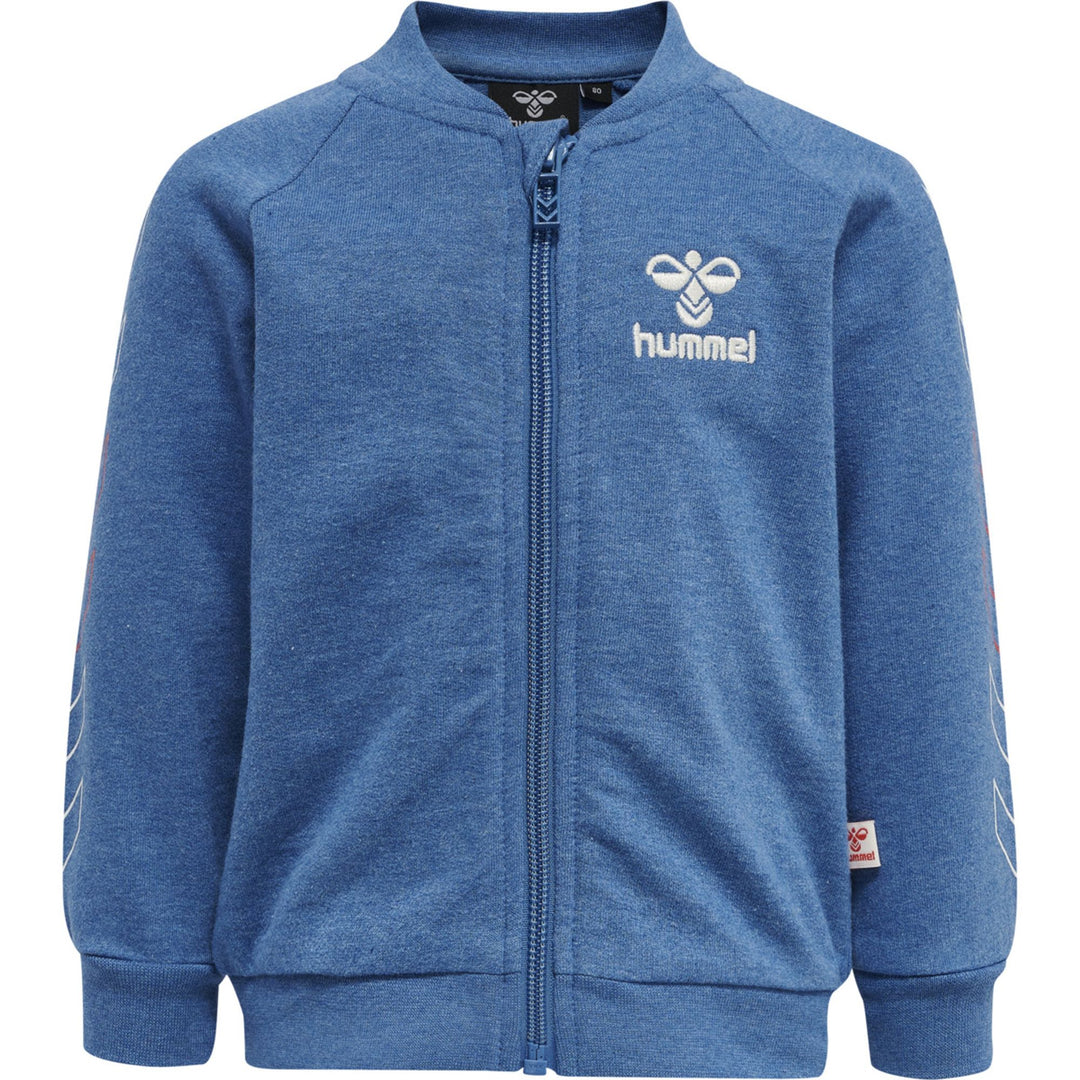 Hummel Hmlglen Zip Jacket - vallarta blue melange