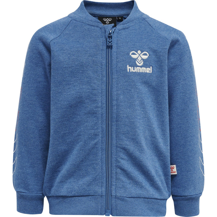 Hummel Hmlglen Zip Jacket - vallarta blue melange