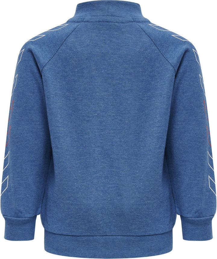 Hummel Hmlglen Zip Jacket - vallarta blue melange