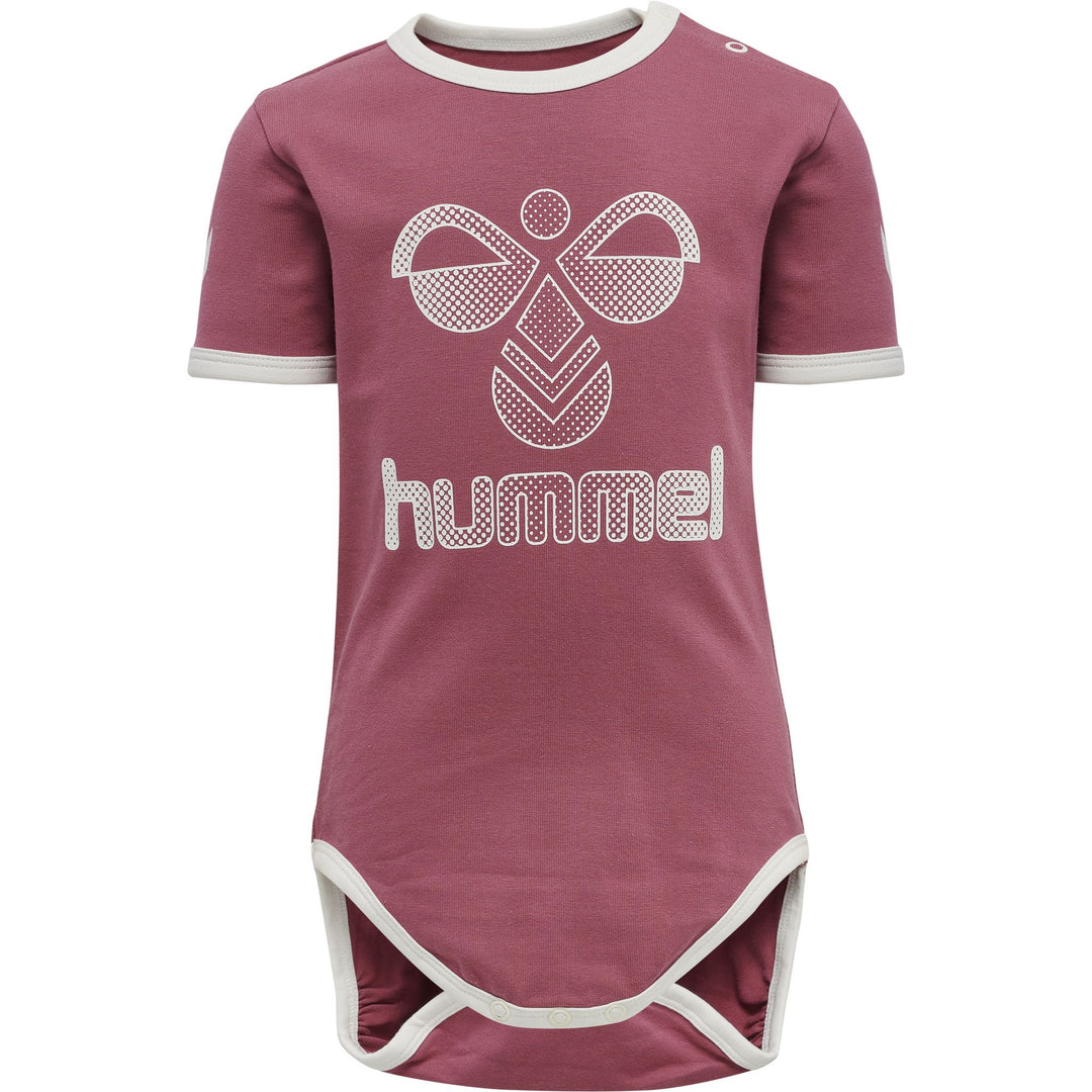 Hummel hmlPROUD FLIPPER BODY S/S - rose wine