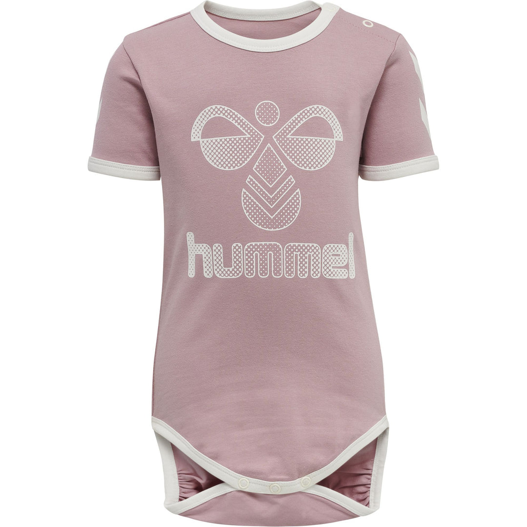 Hummel hmlPROUD FLIPPER BODY S/S - lilas