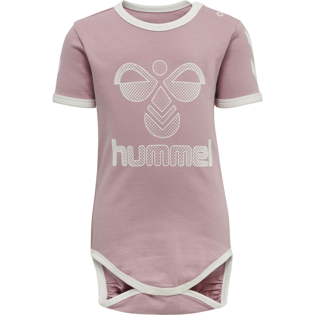 Hummel hmlPROUD FLIPPER BODY S/S - lilas