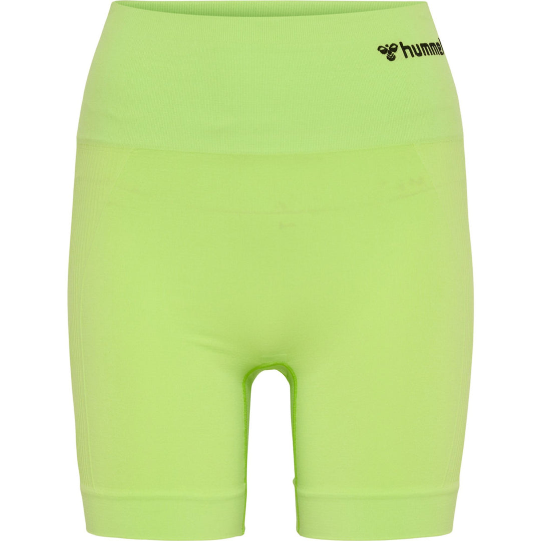 Hummel hmlTIF SEAMLESS SHORTS - sharp green