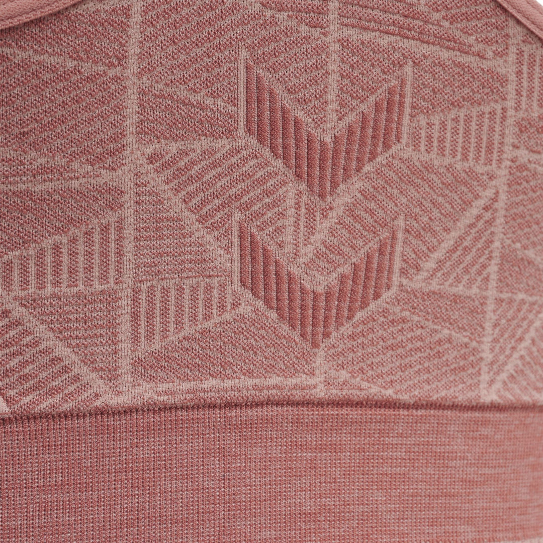 Hummel Hmlmt Energy Seamless Sports Top - withered rose/rose tan melange