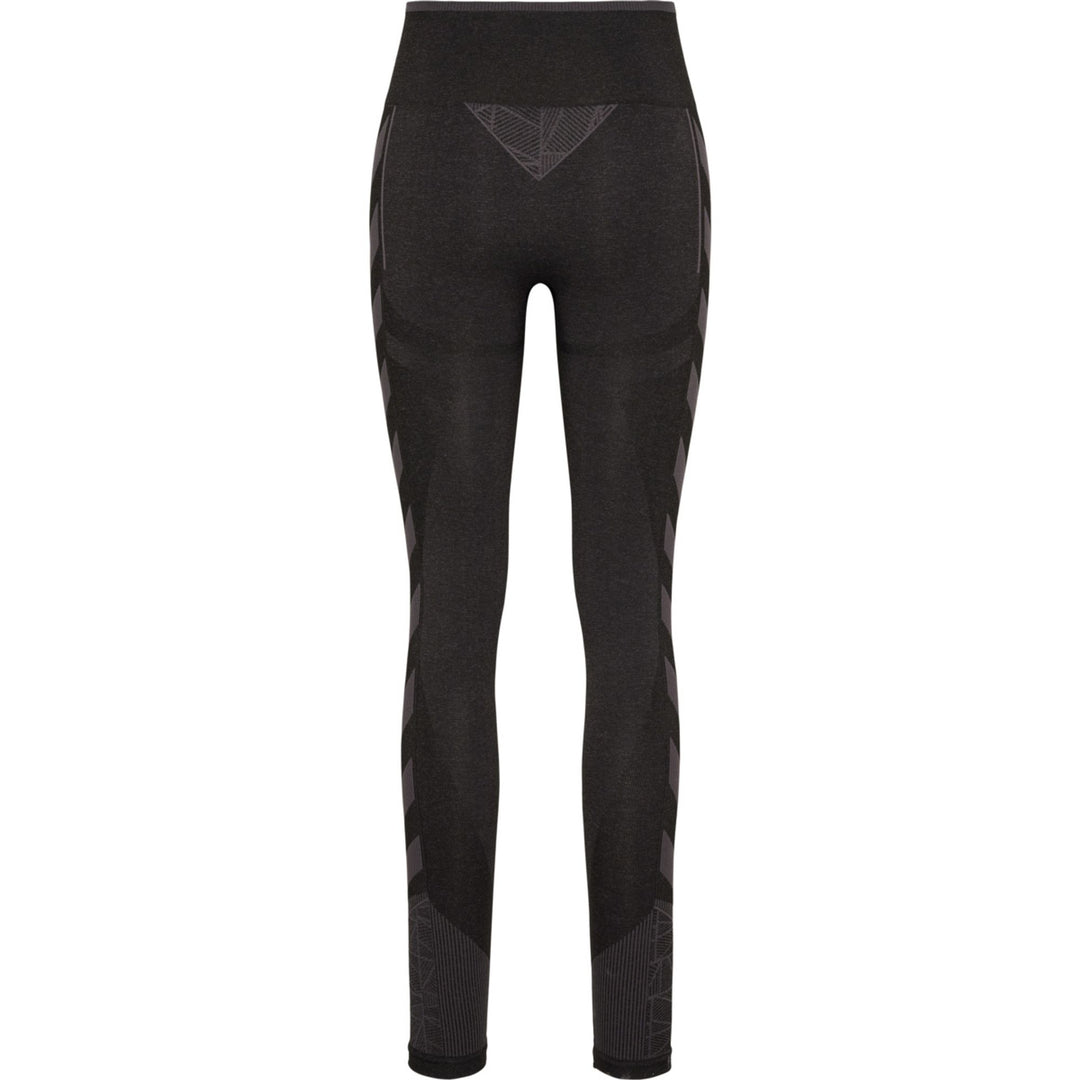 Hummel Hmlmt Energy Seamless Hw Tights - black/asphalt melange