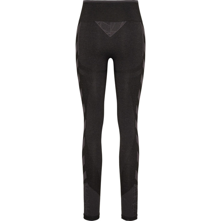 Hummel Hmlmt Energy Seamless Hw Tights - black/asphalt melange