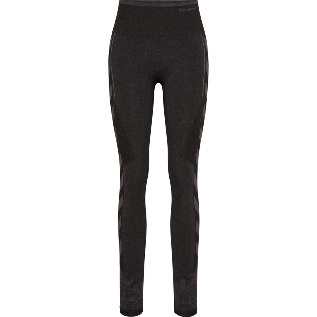 Hummel Hmlmt Energy Seamless Hw Tights - black/asphalt melange