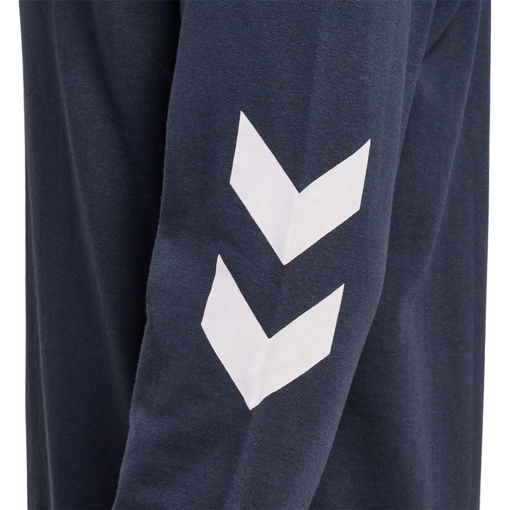 Hummel Hmllegacy Logo Hoodie - blue nights
