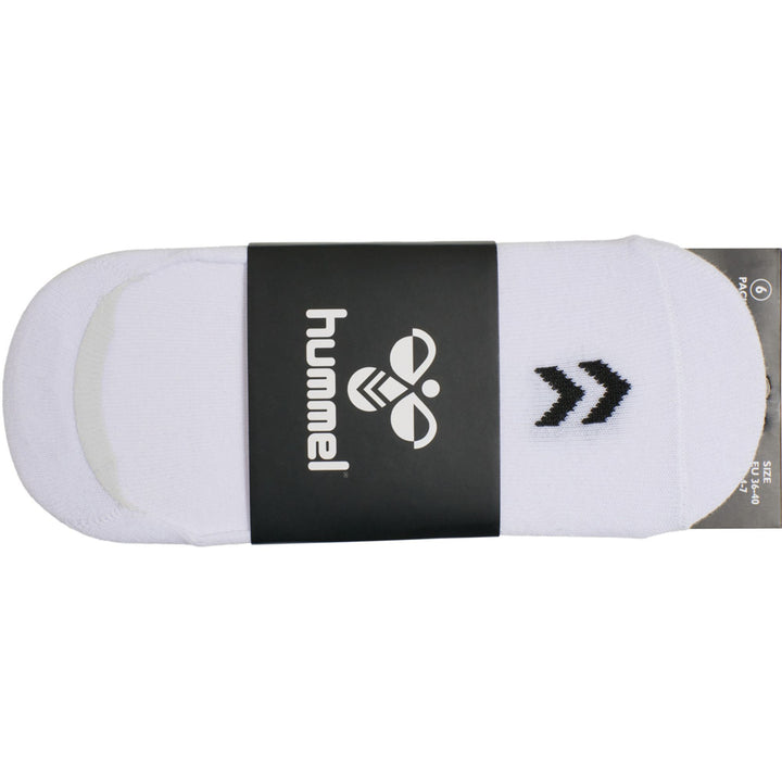 Hummel Hmlchevron 6-Pack No Show Socks - white