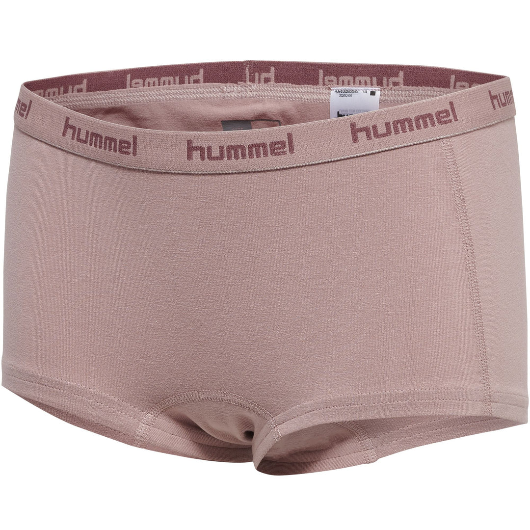 Hummel Hmlcarolina Hipsters 2-Pack - woodrose