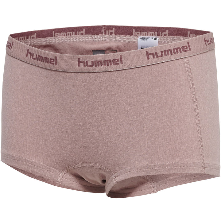 Hummel Hmlcarolina Hipsters 2-Pack - woodrose