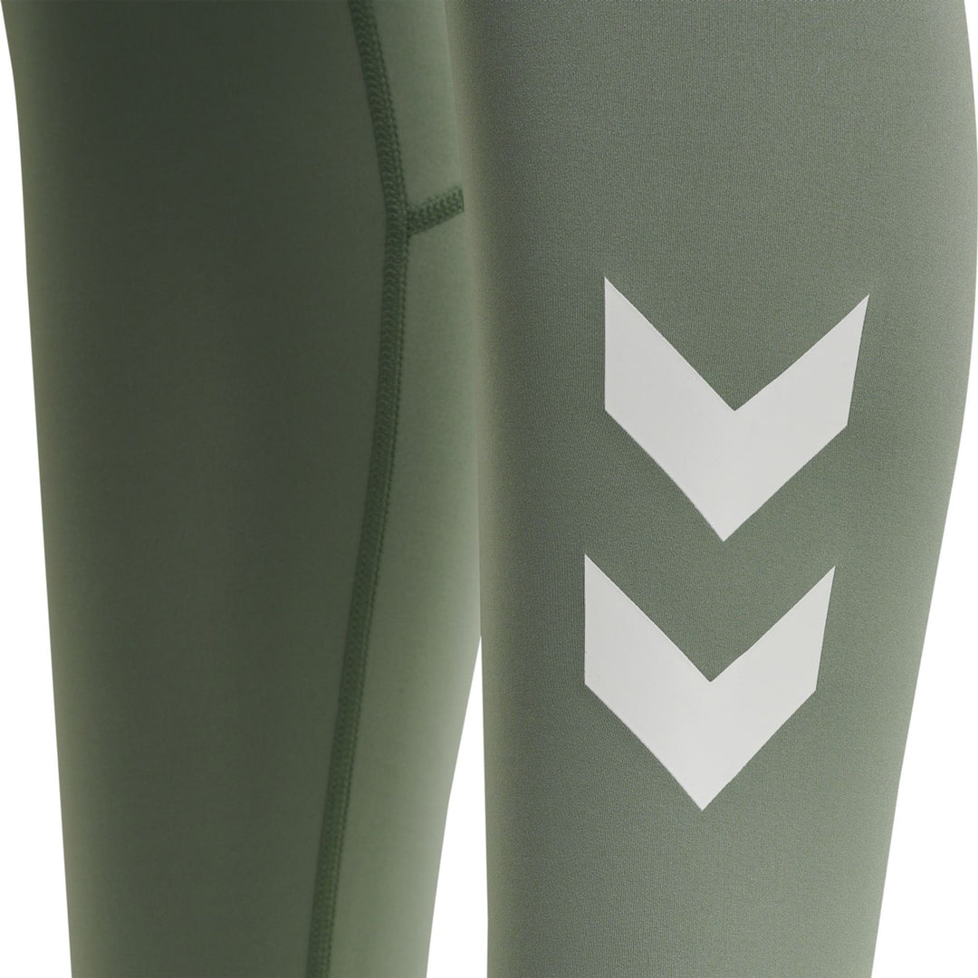 Hummel Hmlmt Grace High Waist Tights - lily pad
