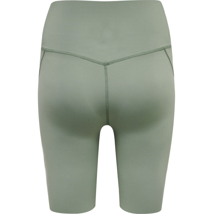 Hummel Hmlmt Grace Hw Tight Shorts - lily pad