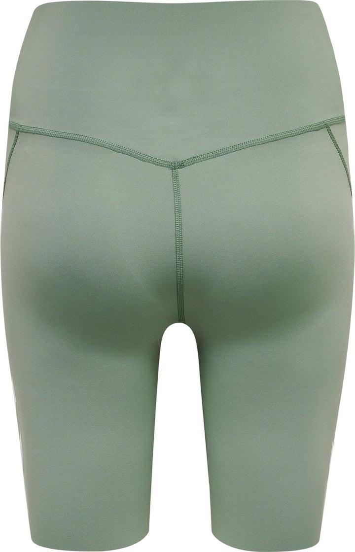 Hummel Hmlmt Grace Hw Tight Shorts - lily pad