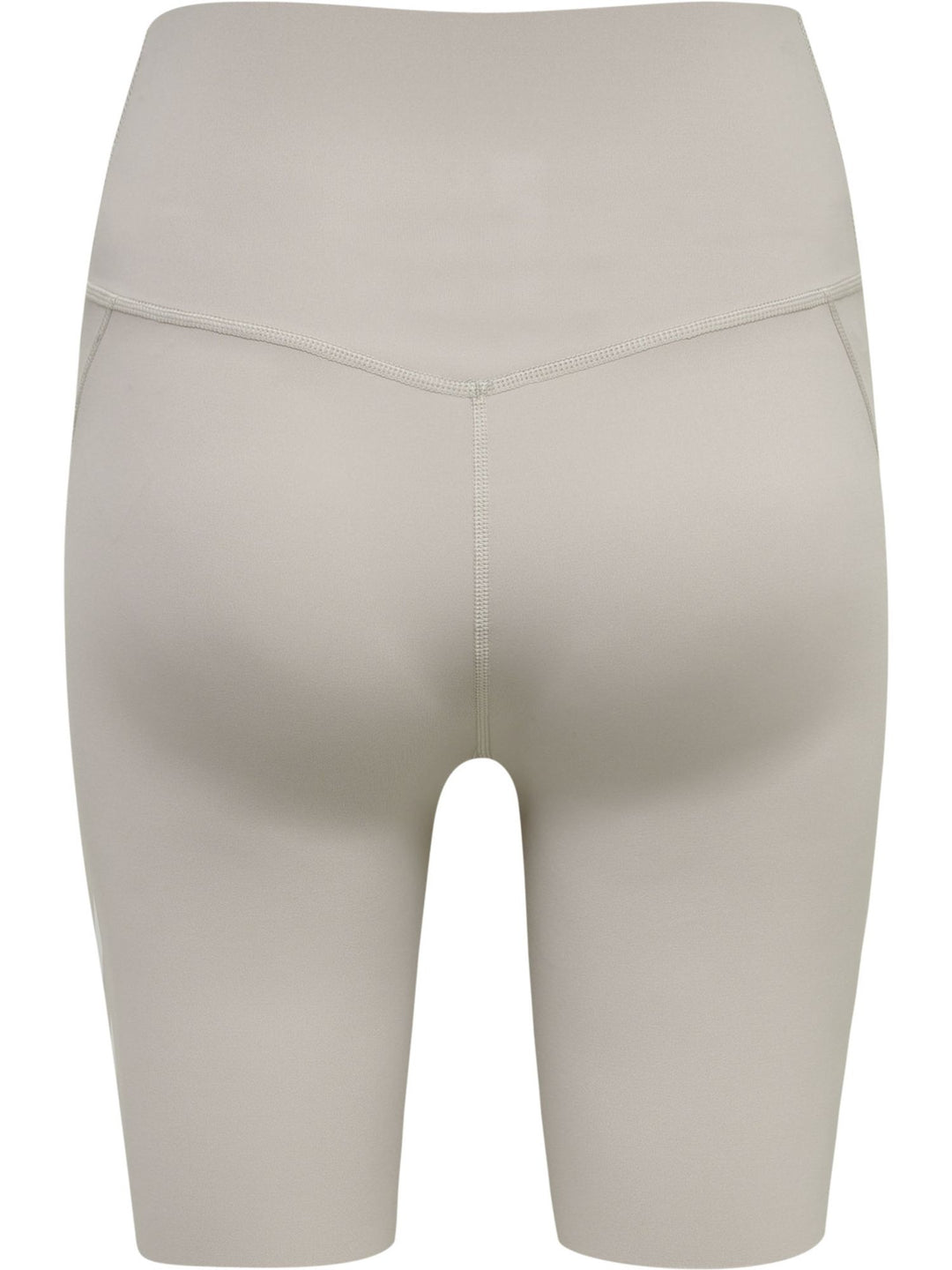 Hummel Hmlmt Grace Hw Tight Shorts - chateau gray