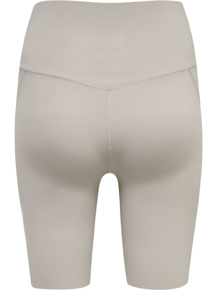 Hummel Hmlmt Grace Hw Tight Shorts - chateau gray
