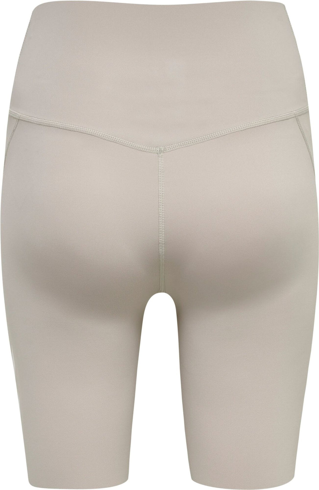 Hummel Hmlmt Grace Hw Tight Shorts - chateau gray