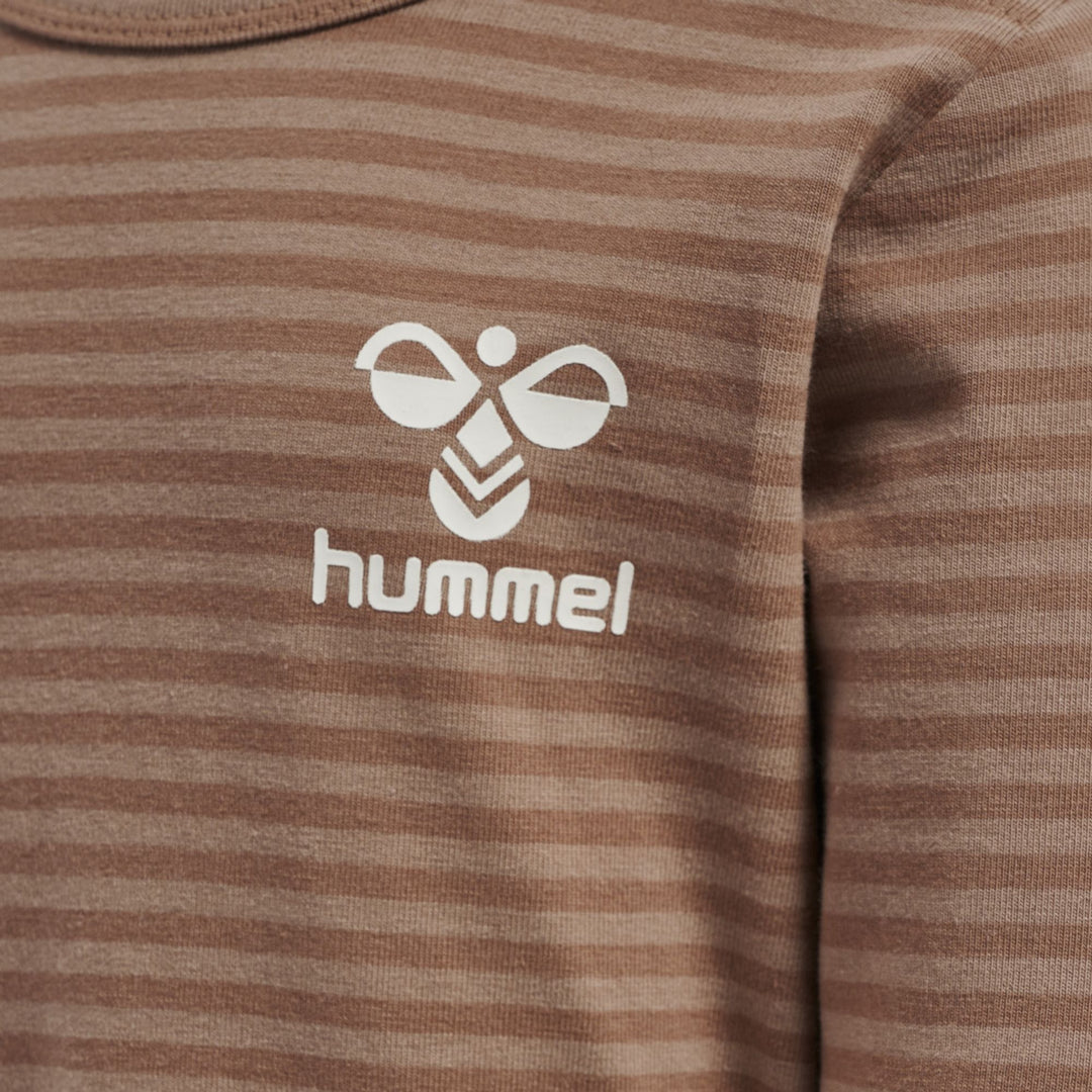 Hummel Hmlmulle T-Shirt L/S - beaver fur