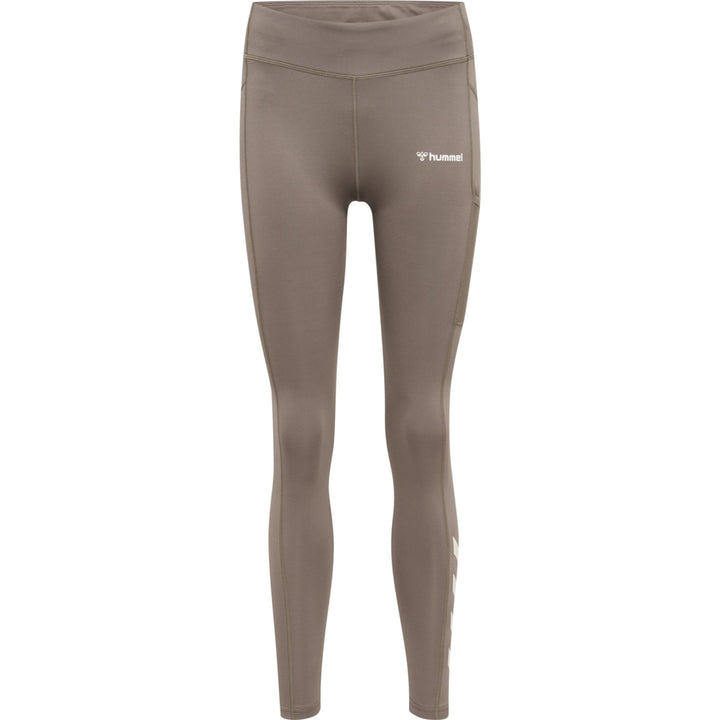 Hummel Hmlmt Chipo Mid Waist Tights - driftwood