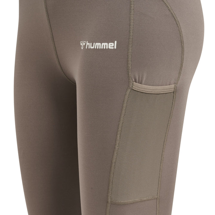 Hummel Hmlmt Chipo Mid Waist Tights - driftwood