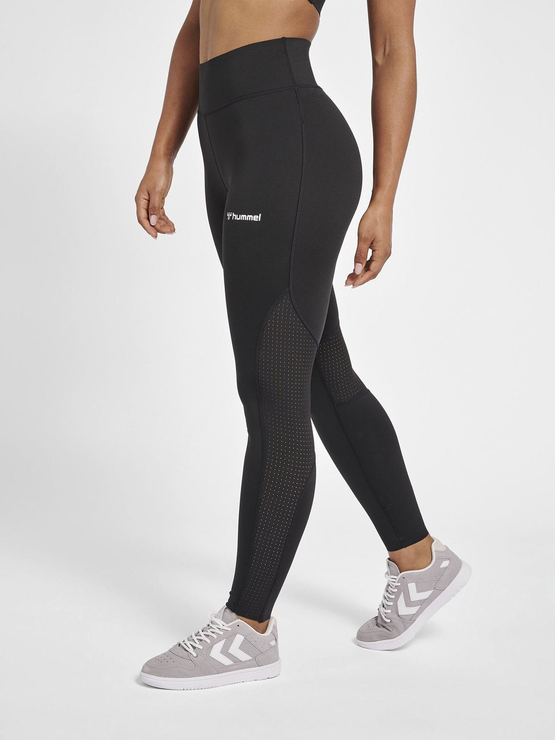 Hummel Hmlmt Chipo Mid Waist Tights - black