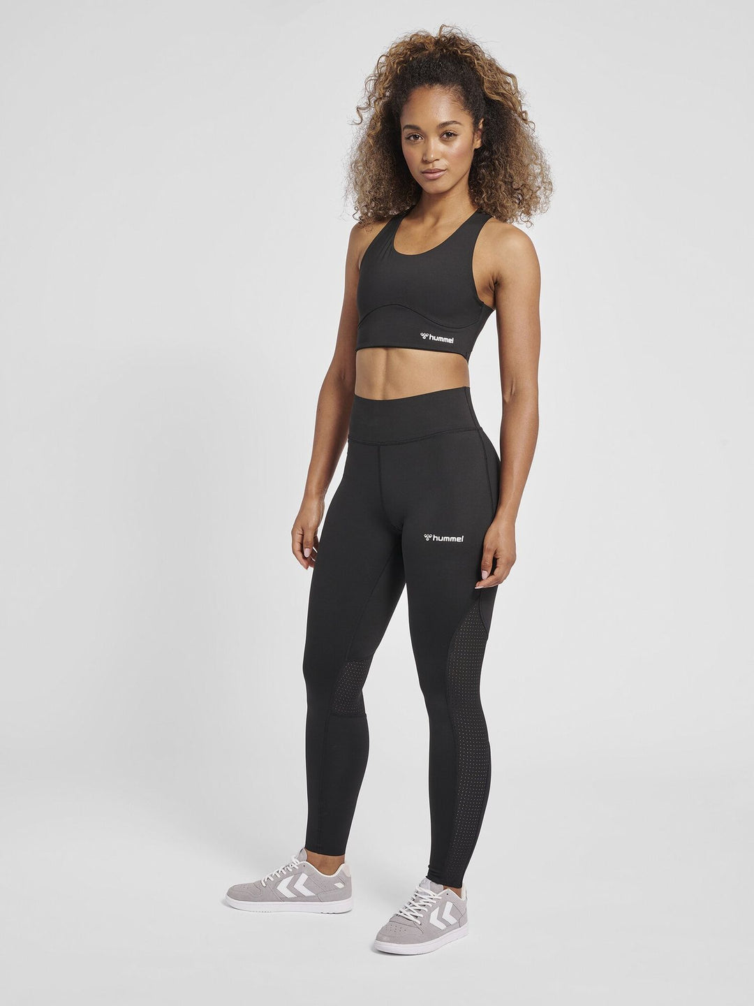 Hummel Hmlmt Chipo Mid Waist Tights - black