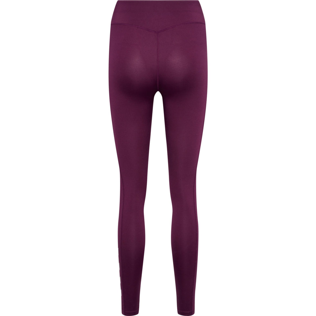 Hummel hmlMT CHIPO MID WAIST TIGHTS - grape wine