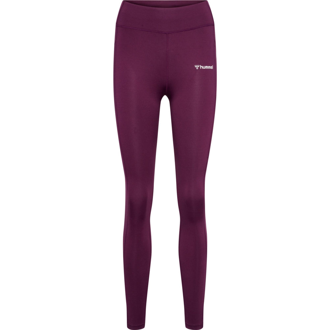 Hummel hmlMT CHIPO MID WAIST TIGHTS - grape wine