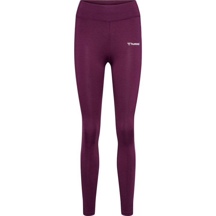 Hummel hmlMT CHIPO MID WAIST TIGHTS - grape wine