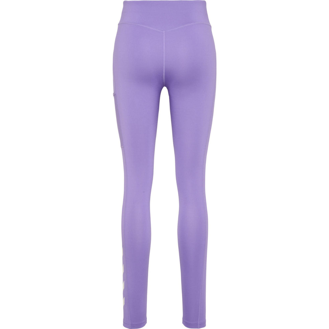 Hummel hmlMT CHIPO MID WAIST TIGHTS - paisley purple