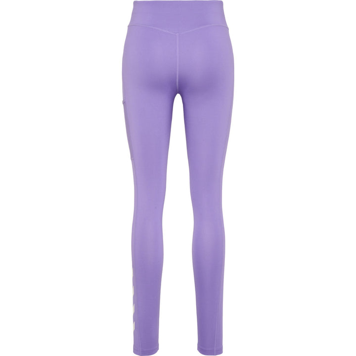 Hummel hmlMT CHIPO MID WAIST TIGHTS - paisley purple