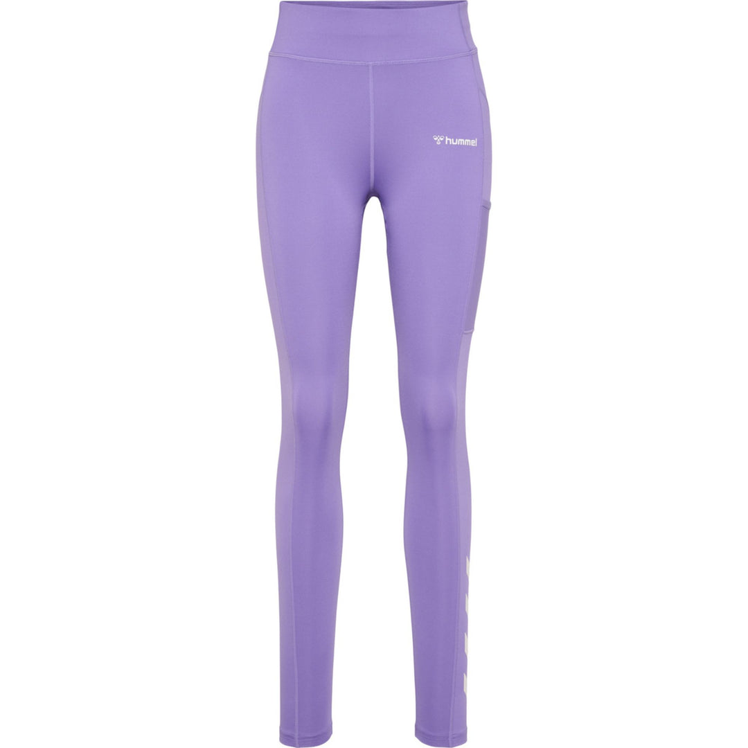 Hummel hmlMT CHIPO MID WAIST TIGHTS - paisley purple