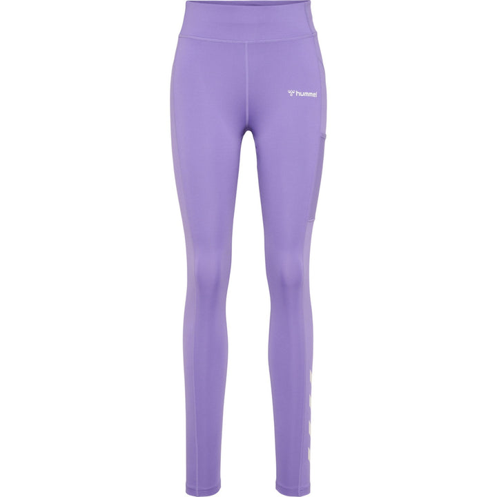 Hummel hmlMT CHIPO MID WAIST TIGHTS - paisley purple