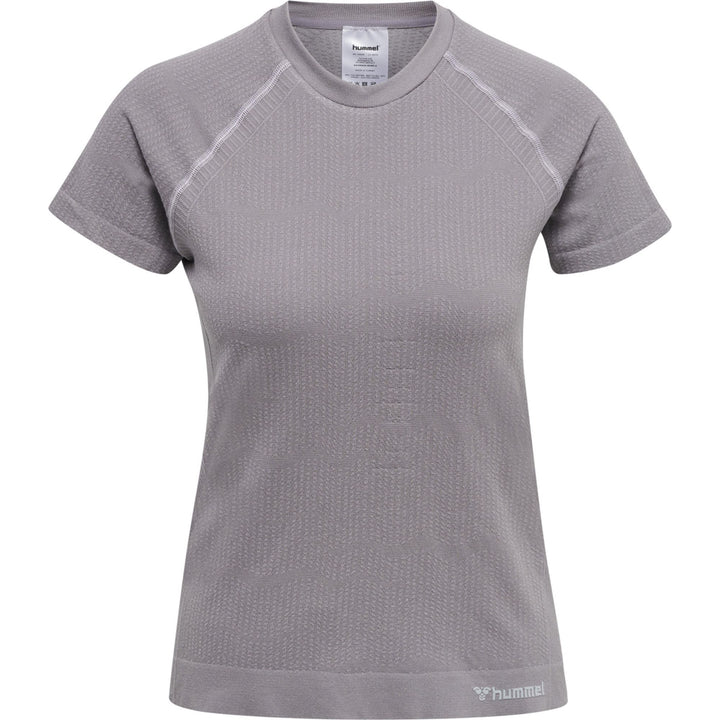 Hummel Hmlmt Flow Seamless T-Shirt - minimal gray