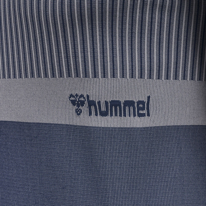 Hummel Hmlmt Unit Seamless T-Shirt - insignia blue/chateau gray