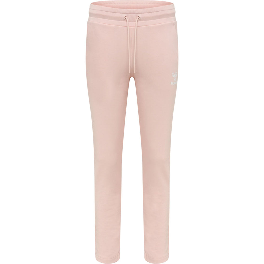 Hummel hmlNONI 2.0 TAPERED PANTS - chalk pink