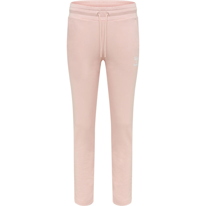 Hummel hmlNONI 2.0 TAPERED PANTS - chalk pink