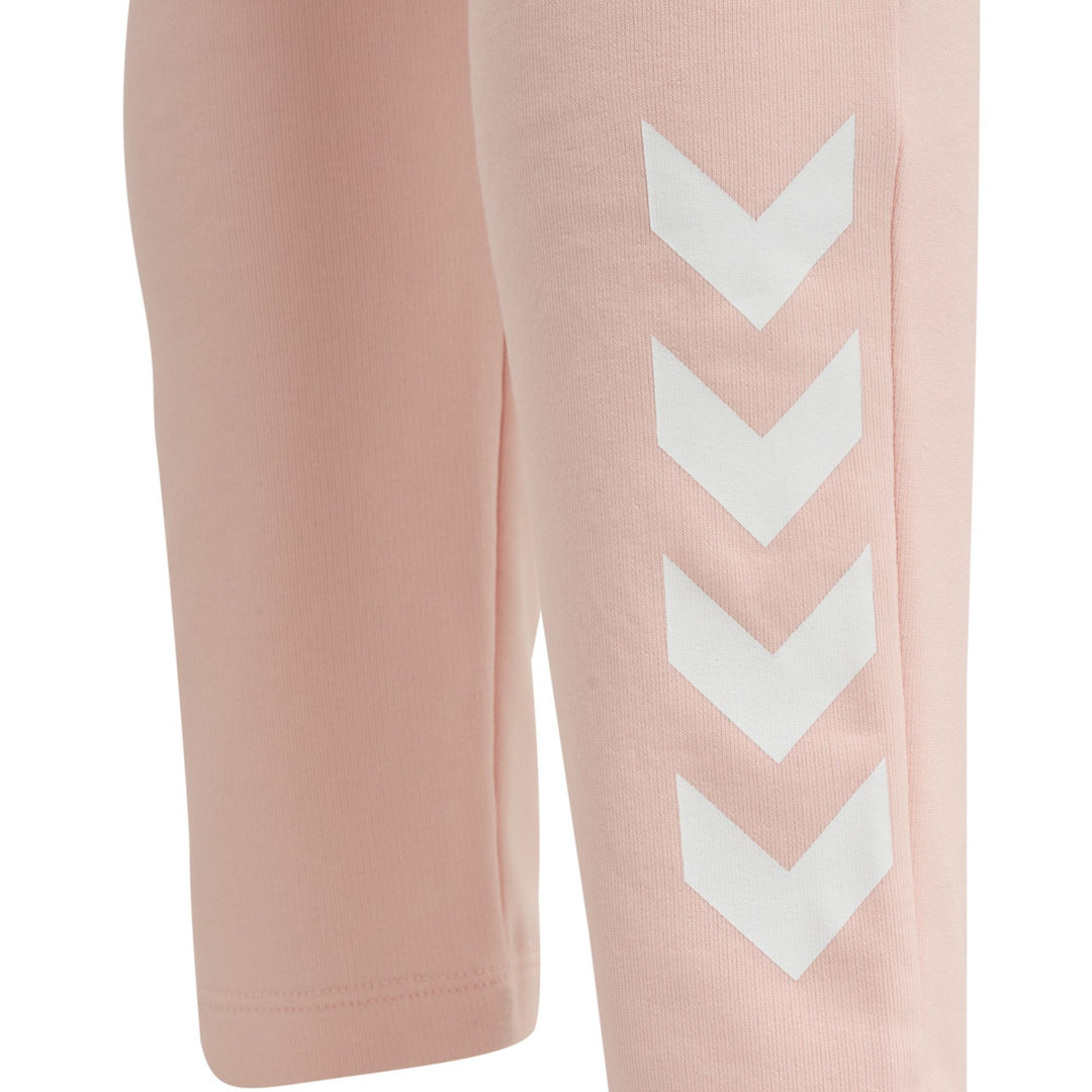 Hummel hmlNONI 2.0 TAPERED PANTS - chalk pink