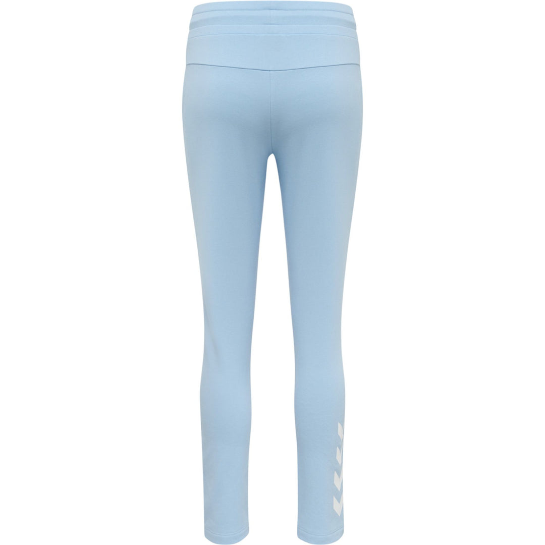 Hummel hmlNONI 2.0 TAPERED PANTS - placid blue