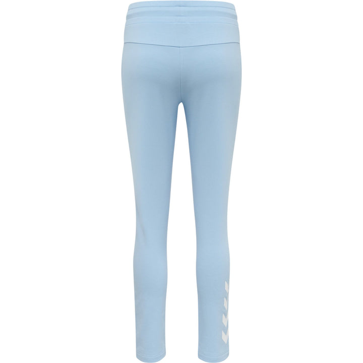 Hummel hmlNONI 2.0 TAPERED PANTS - placid blue
