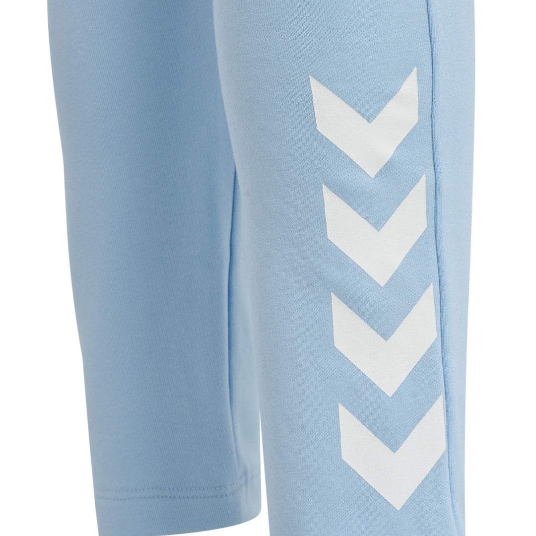 Hummel hmlNONI 2.0 TAPERED PANTS - placid blue
