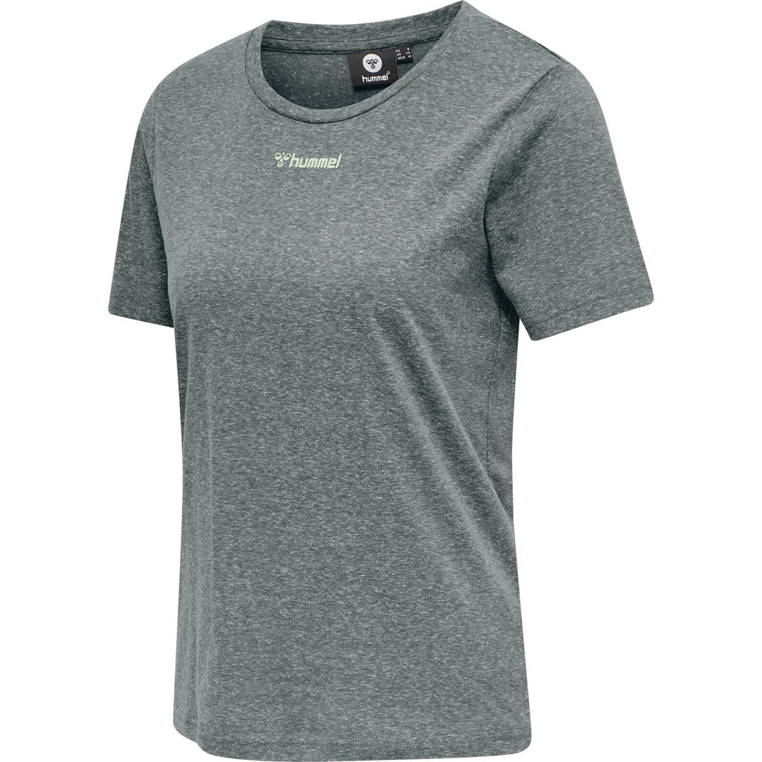 Hummel hmlZANDRA T-SHIRT - darkest spruce melange