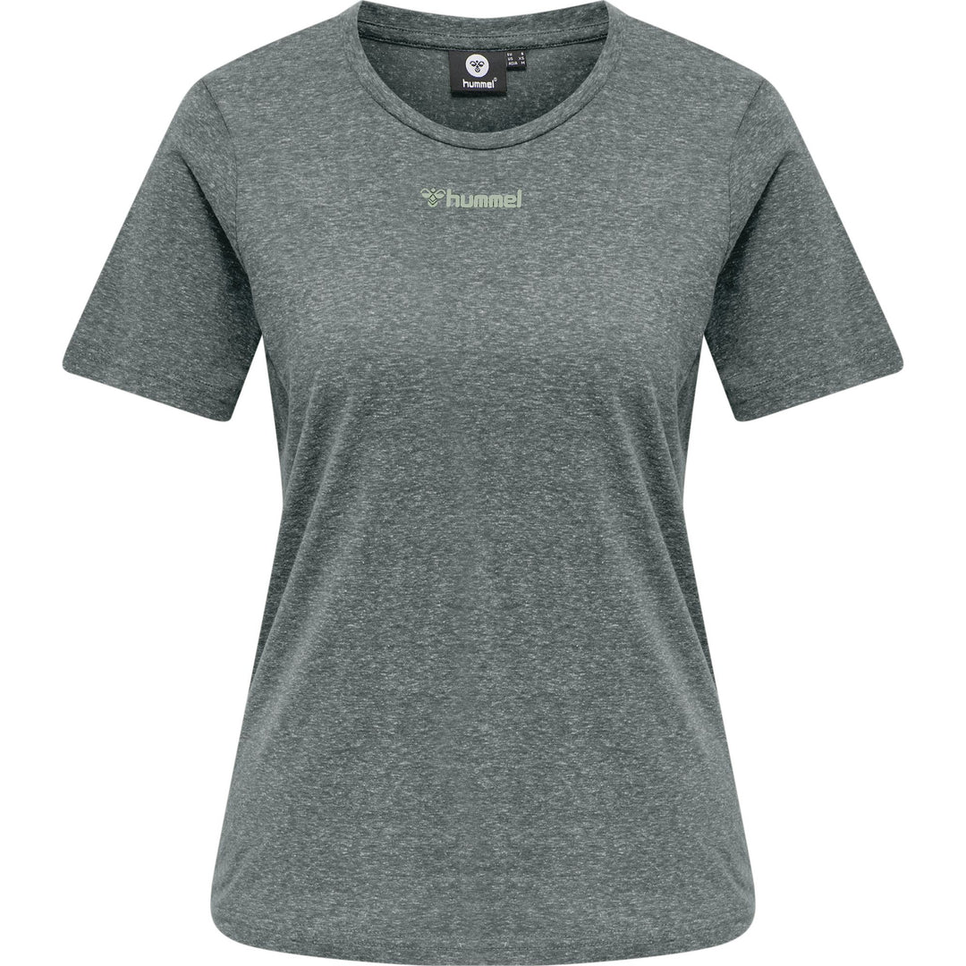 Hummel hmlZANDRA T-SHIRT - darkest spruce melange