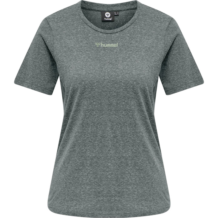 Hummel hmlZANDRA T-SHIRT - darkest spruce melange