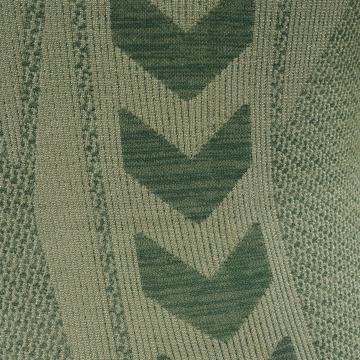 Hummel Hmlclea Seamless Tight T-Shirt - laurel wreath/lily pad melange