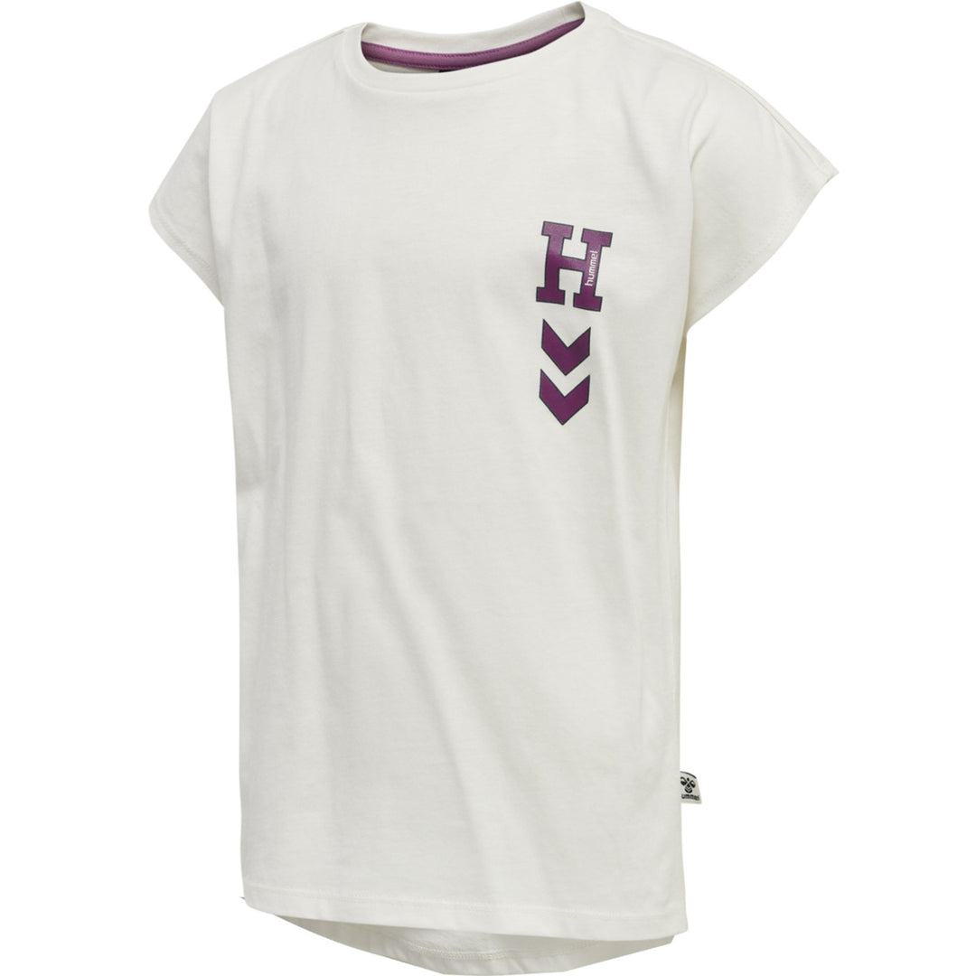 Hummel hmlSOCIOLOGY T-SHIRT S/S - marshmallow