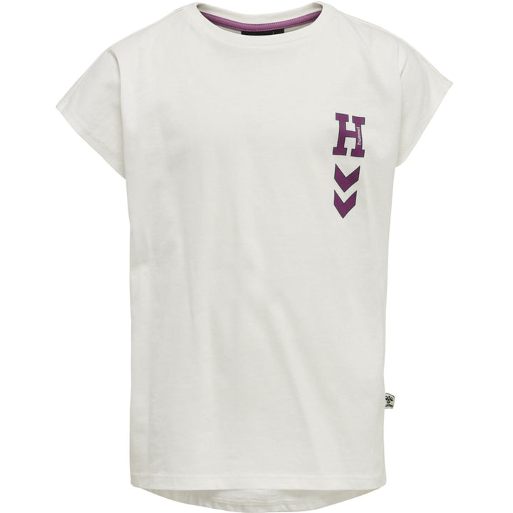 Hummel hmlSOCIOLOGY T-SHIRT S/S - marshmallow