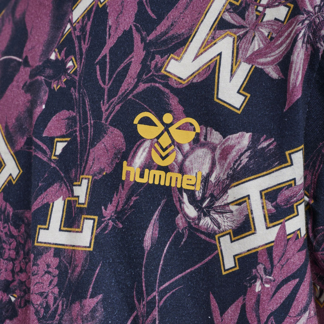 Hummel hmlDRAMA T-SHIRT DRESS S/S - bordeaux