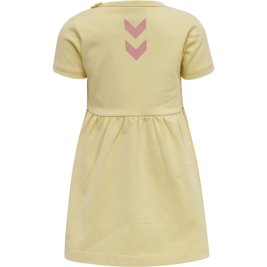 Hummel hmlIRIS DRESS S/S - italian straw