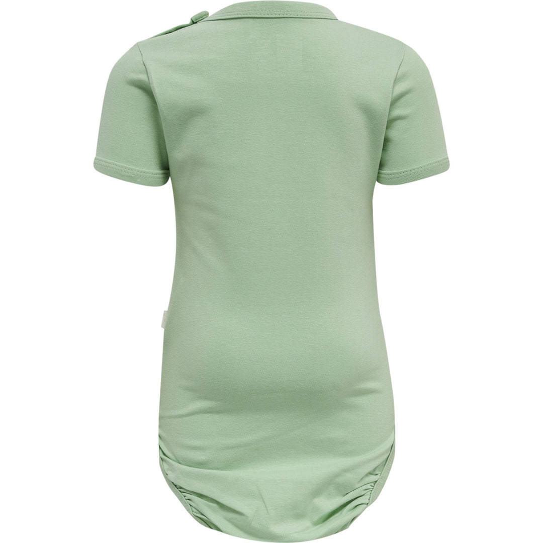 Hummel hmlLAKE BODY S/S - grayed jade